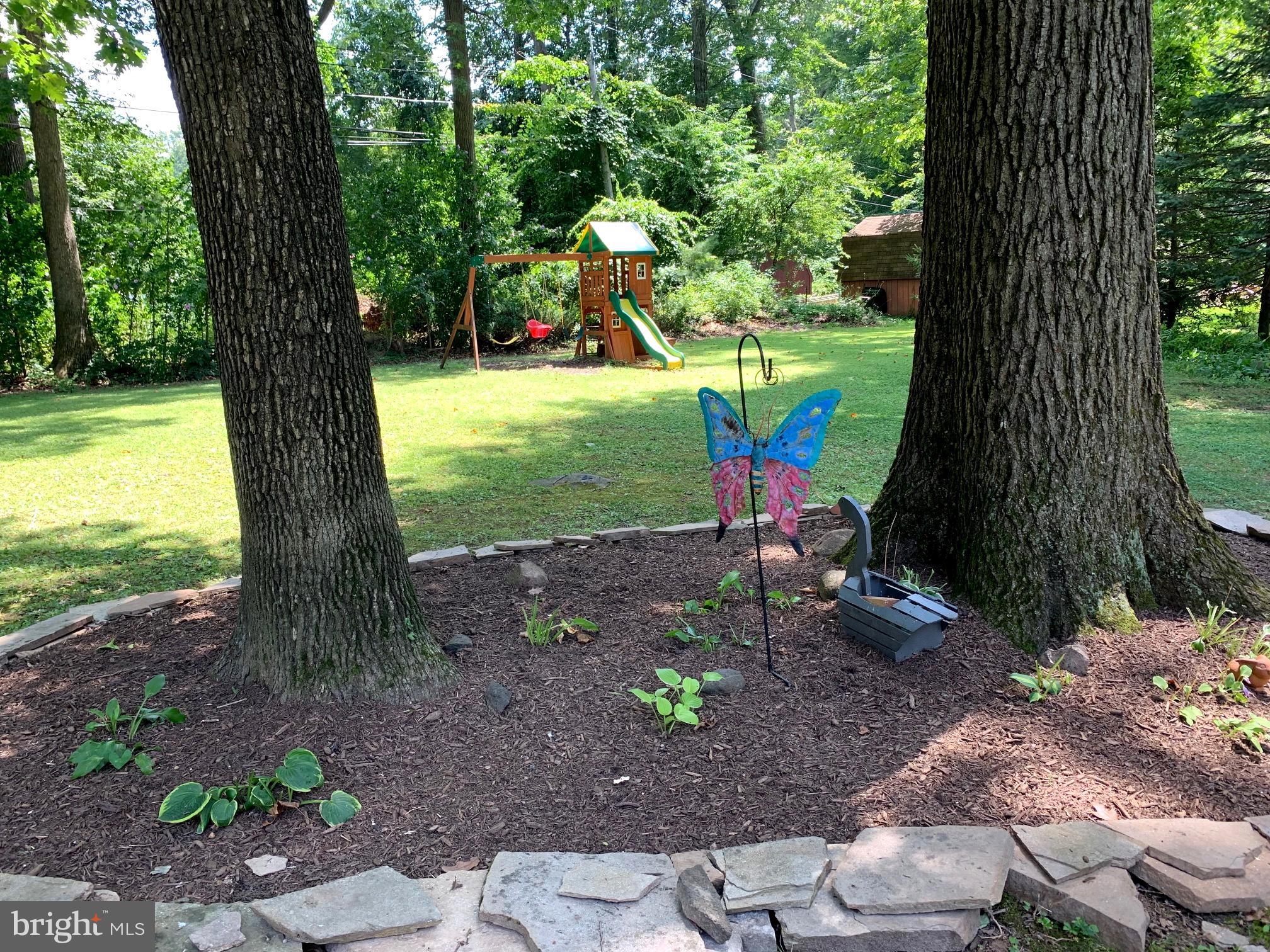 8513 High Ridge Road Ellicott City, MD 21043 - Photo 8 of 43 From rear of house: huge play yard!