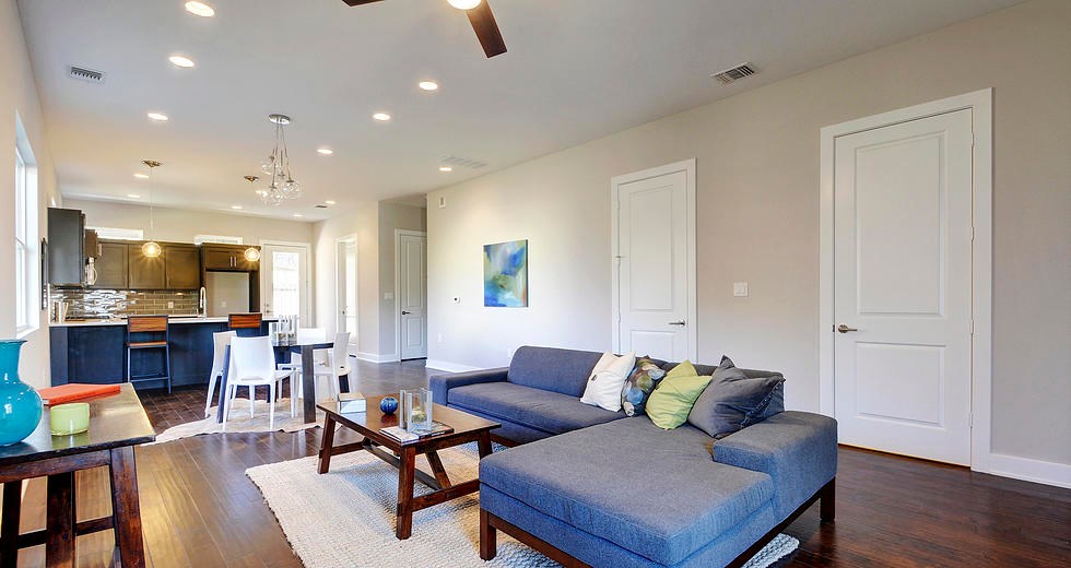 7217 Blessing Avenue, Unit A Austin, TX 78752 - Photo 7 of 22 High Ceilings and lots of great windows for natural lighting.