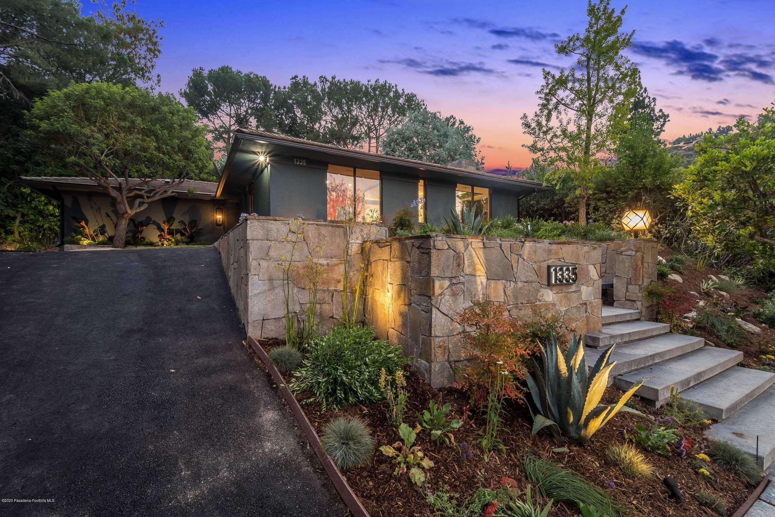 1335 Carnarvon Drive Pasadena, CA 91103 - Photo 51 of 52 a view of a back yard with plants