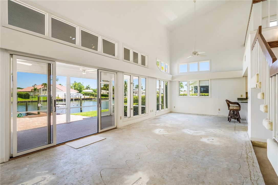 18 Tarpon Drive Vero Beach, FL 32960 - Photo 13 of 36 a view of a big room with windows and entryway