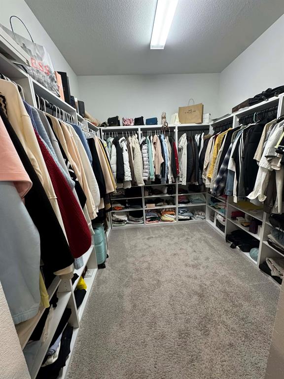 8628 Spindletop Drive Fort Worth, TX 76120 - Photo 10 of 21 a view of walk in closet with clothes and shoes