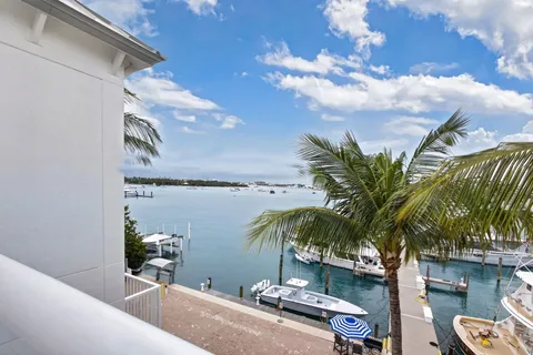 a view of a balcony with an outdoor space