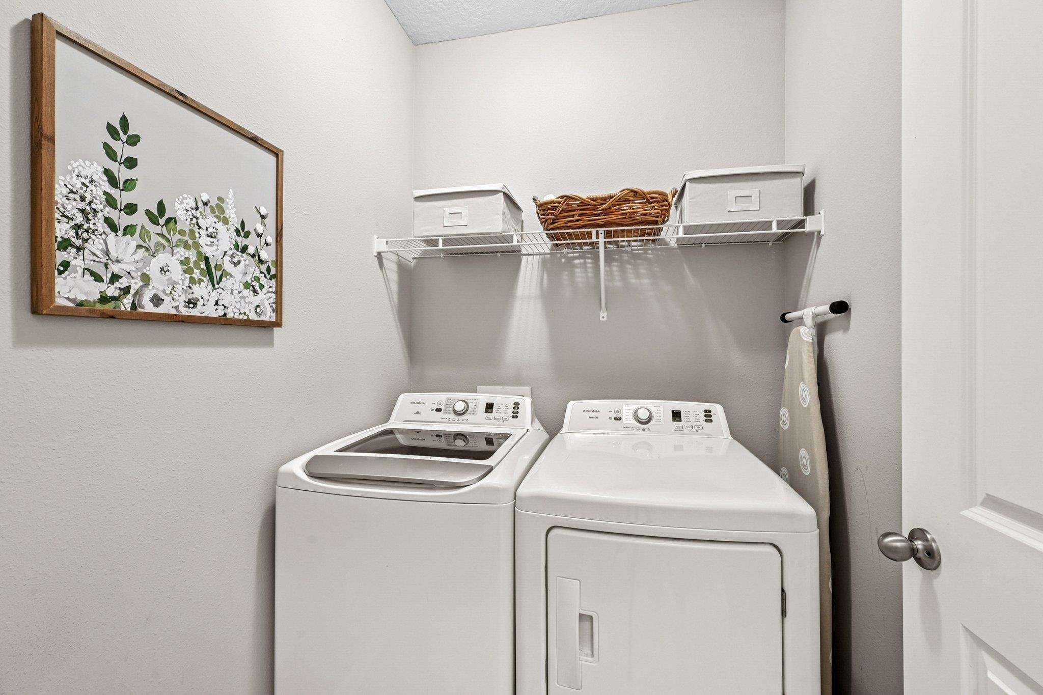 75 Pinzon Place St. Augustine, FL 32095 - Photo 25 of 51 a utility room with dryer and washer