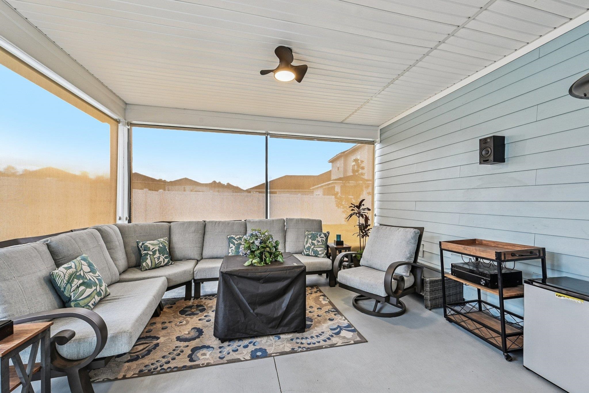 75 Pinzon Place St. Augustine, FL 32095 - Photo 33 of 51 a balcony with furniture and a potted plant