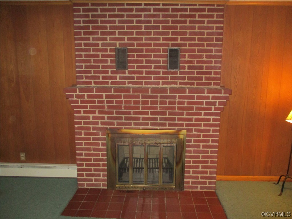 2409 Burgess Road Chester, VA 23836 - Photo 13 of 50 a brick oven with a door