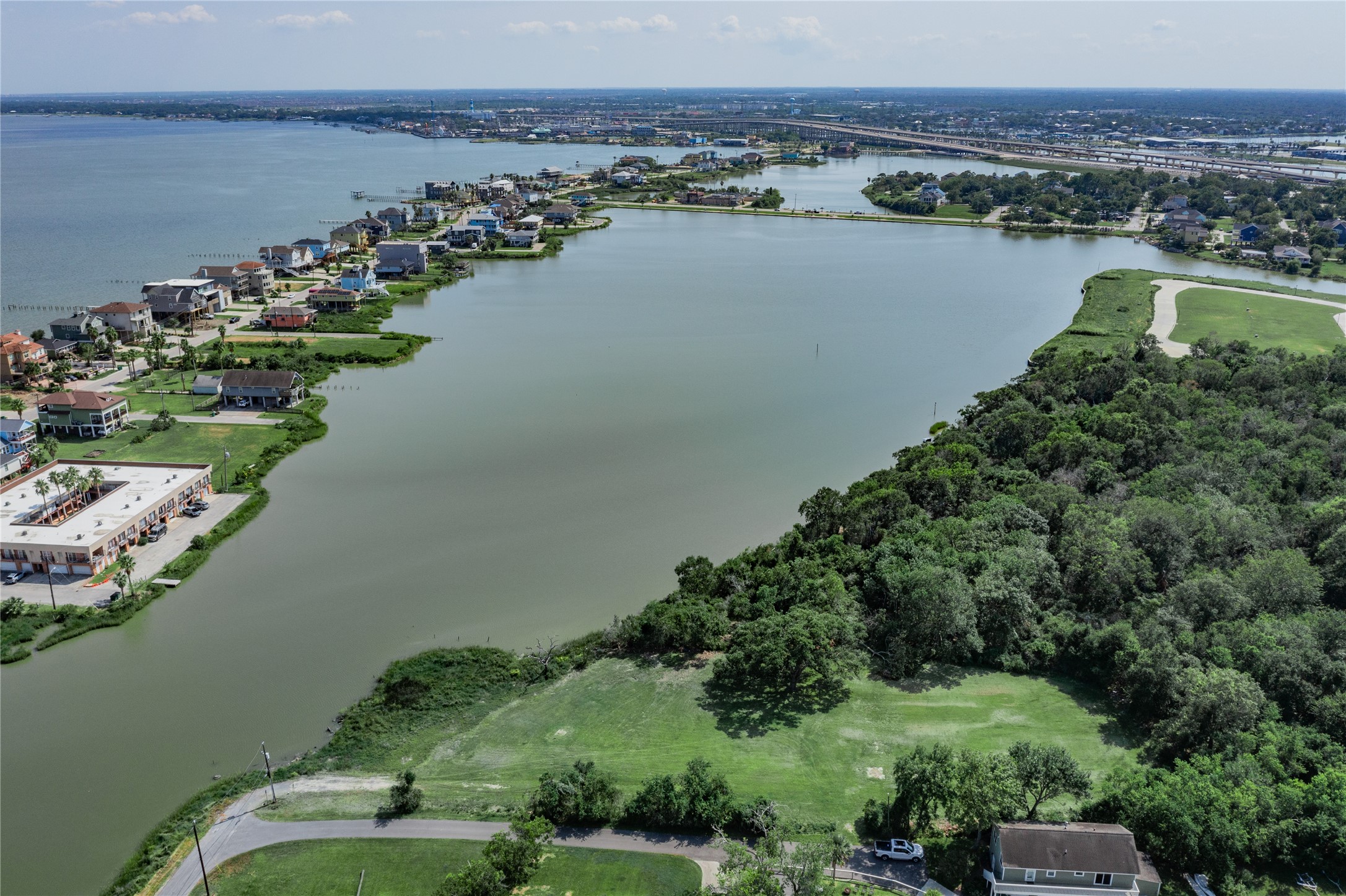 1917 Clopper Street Seabrook, TX 77586 - Photo 11 of 11 an aerial view of a city and lake view
