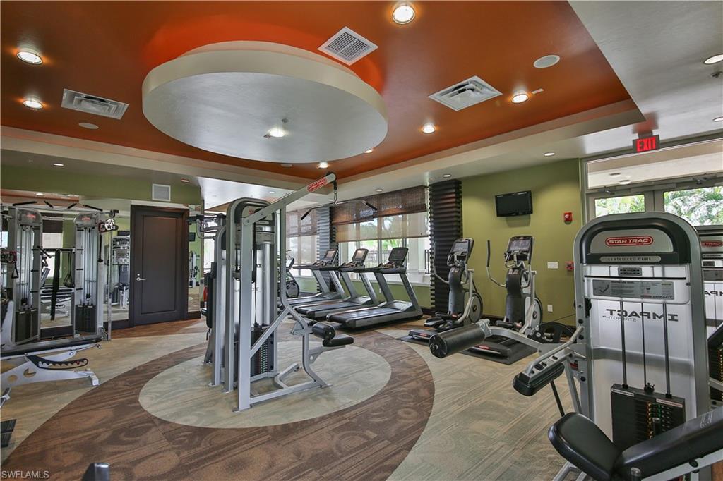 9115 Strada Place, Unit 5501 Naples, FL 34108 - Photo 20 of 31 a room with gym equipment