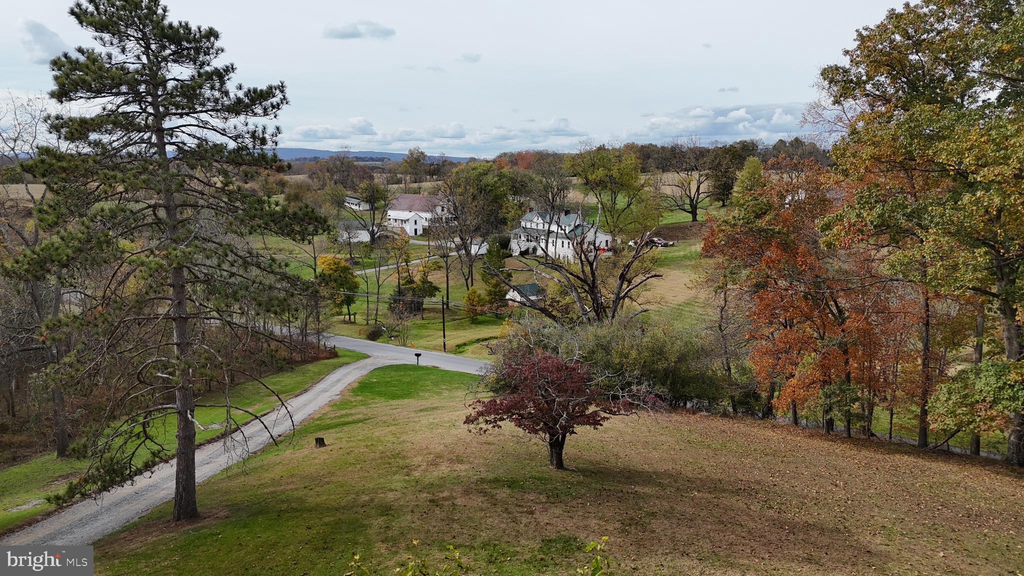 18758 Telegraph Springs Road Purcellville, VA 20132 - Photo 50 of 59 Aerial - Driveway