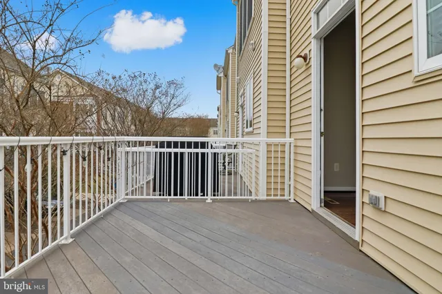 a view of a wooden bridge