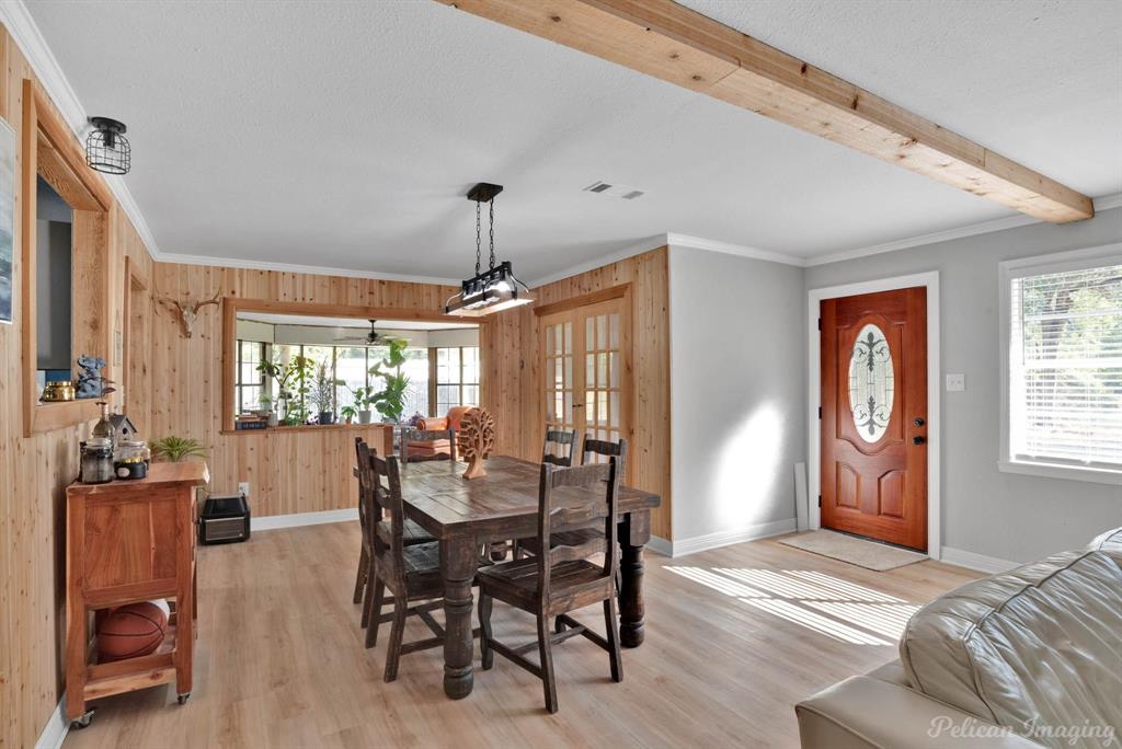 1100 Chipper Lane Keithville, LA 71047 - Photo 8 of 28 a view of a dining room with furniture window and outside view