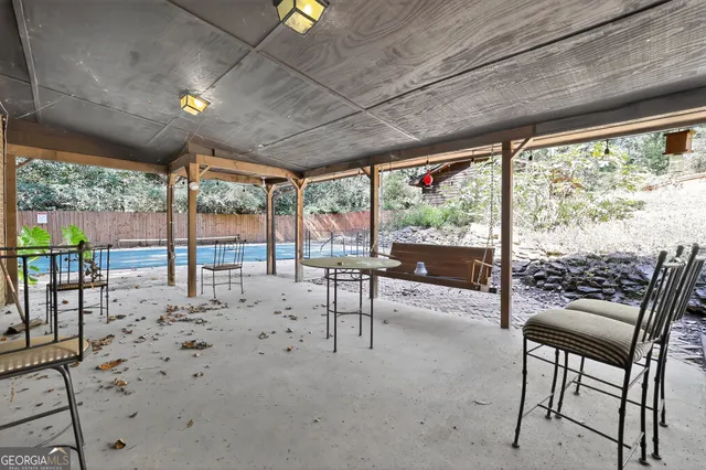 a very nice looking room with a large window