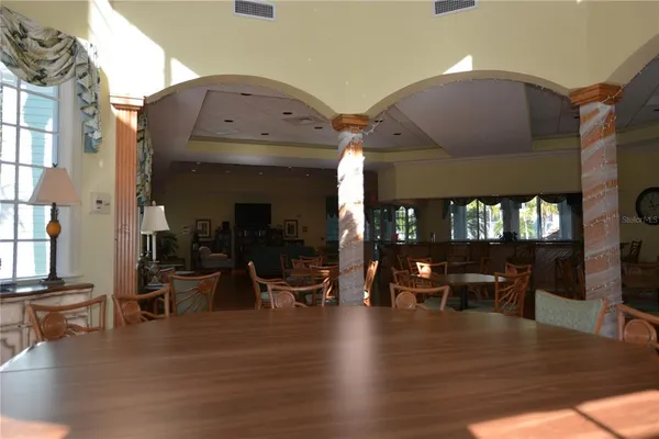 a room with gym equipment