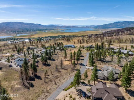 a view of city and mountain