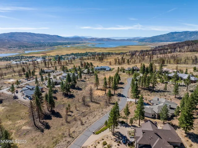 a view of city and mountain