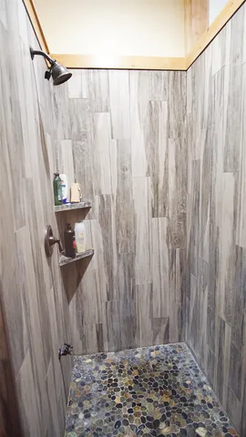 a view of wooden floor