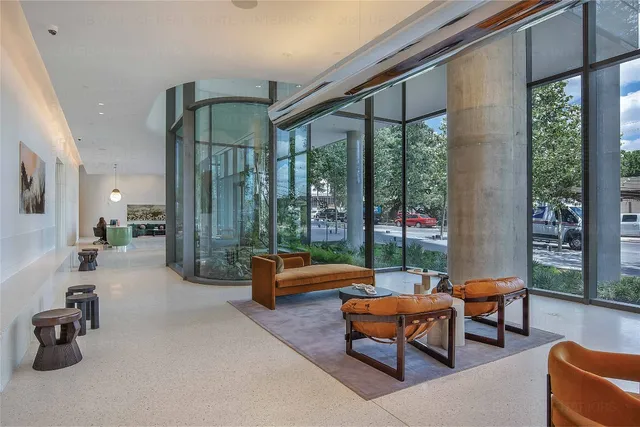 a outdoor living space with furniture and a potted plant