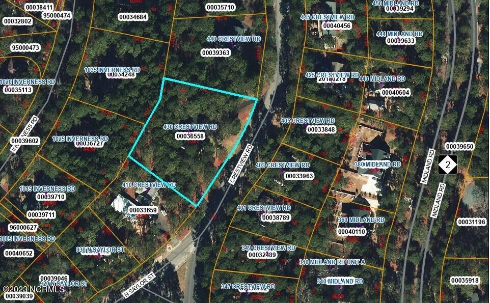 430 Crestview Road Southern Pines, NC 28387 - Photo 49 of 55 zoomed out map