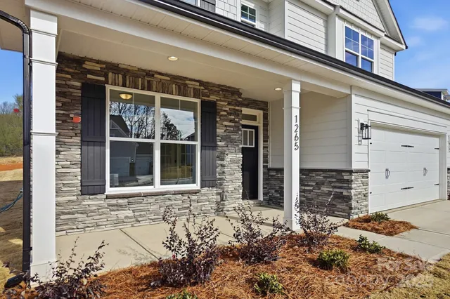 front view of the house