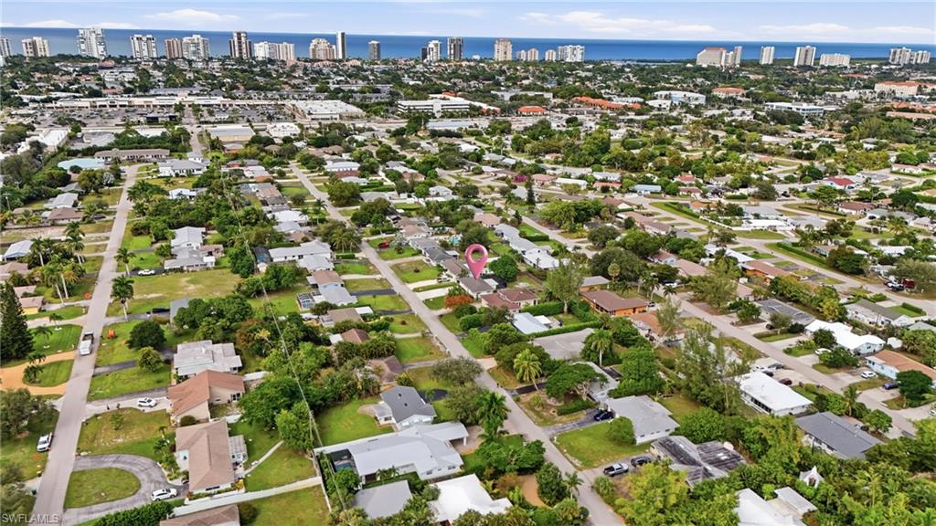 1205 Hilltop Drive Naples, FL 34103 - Photo 3 of 15 an aerial view of residential houses with city view