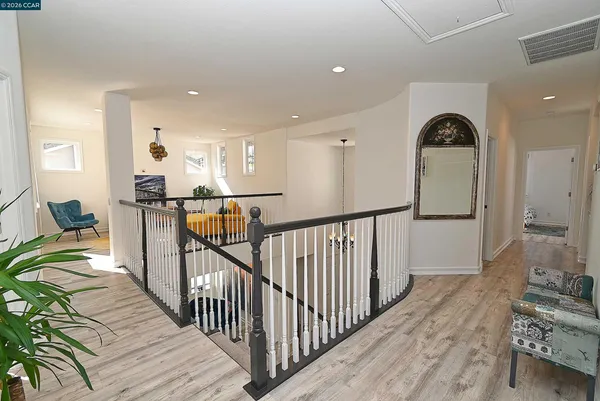 a view of a balcony