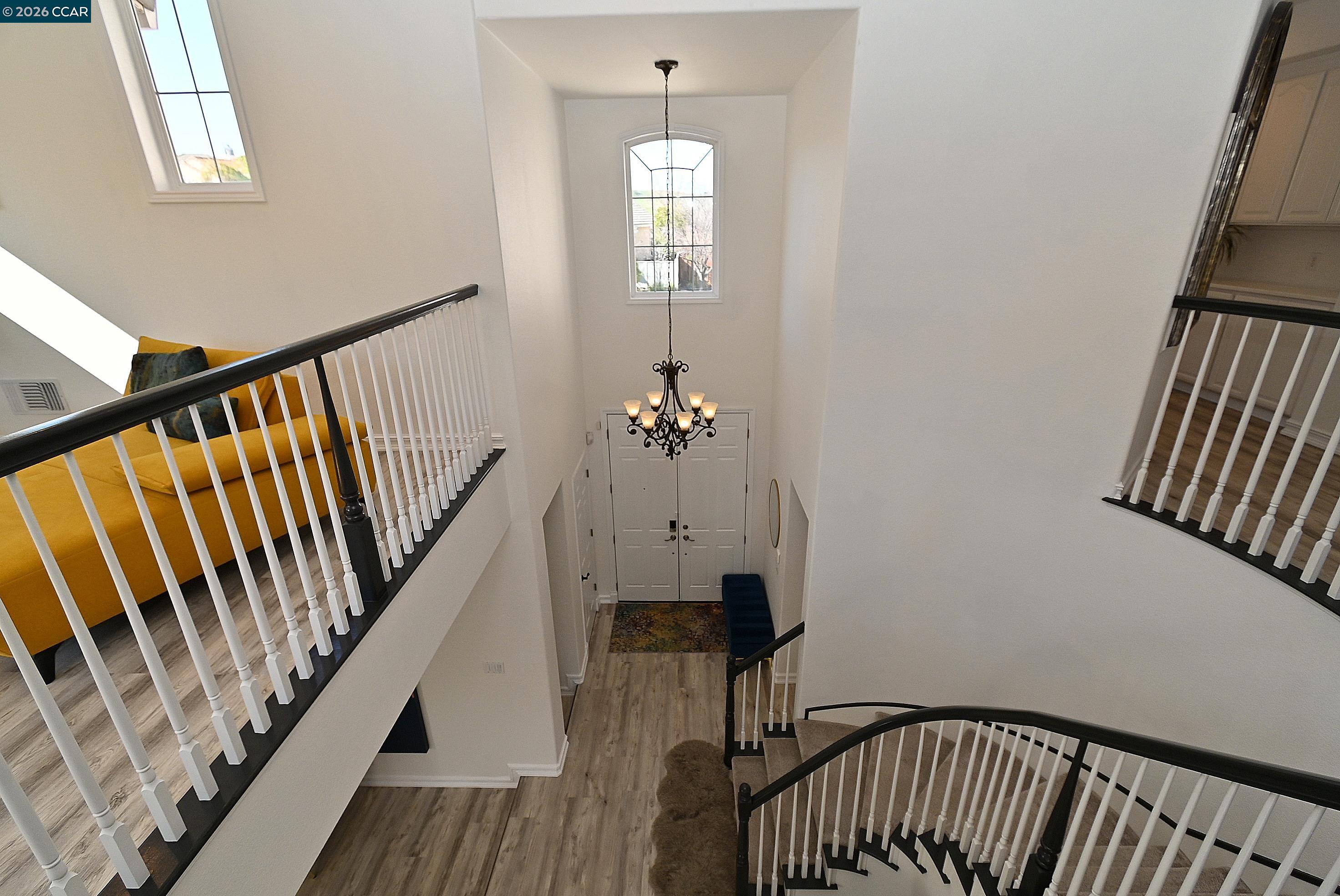 829 Deer Spring Circle Concord, CA 94521 - Photo 3 of 50 a view of entryway and hall with wooden floor