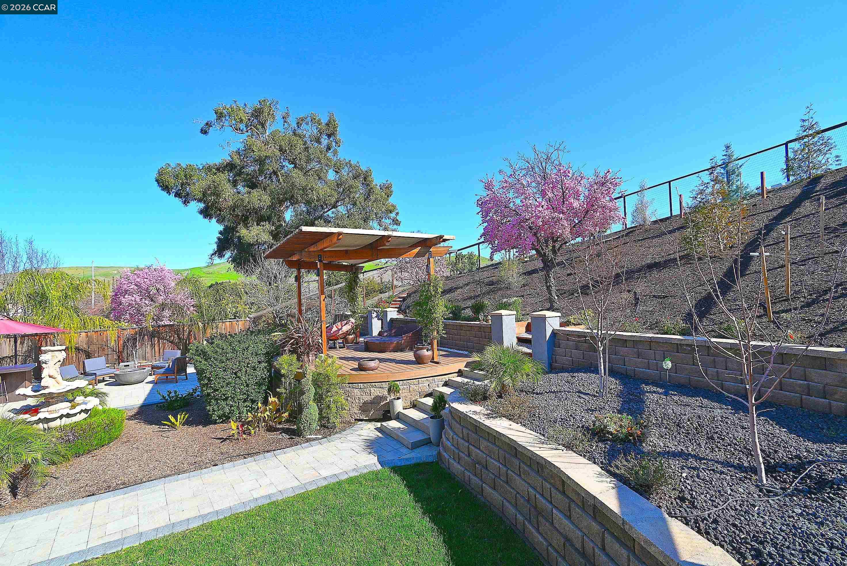 829 Deer Spring Circle Concord, CA 94521 - Photo 37 of 50 a view of a backyard with sitting area