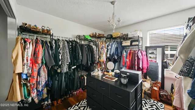 a view of a swimming pool with a backyard