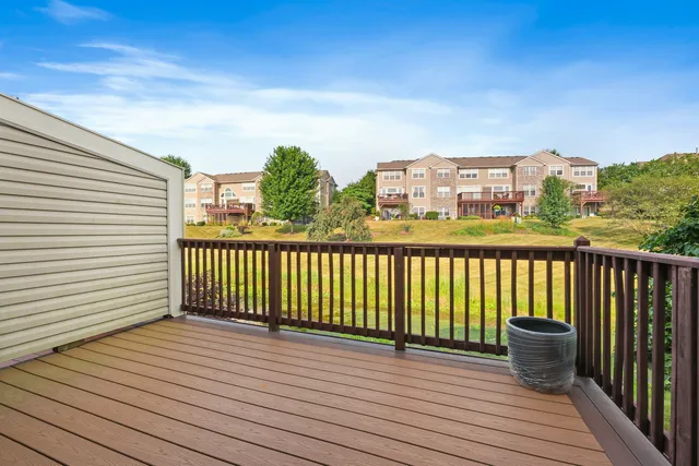 wooden floor on roof deck