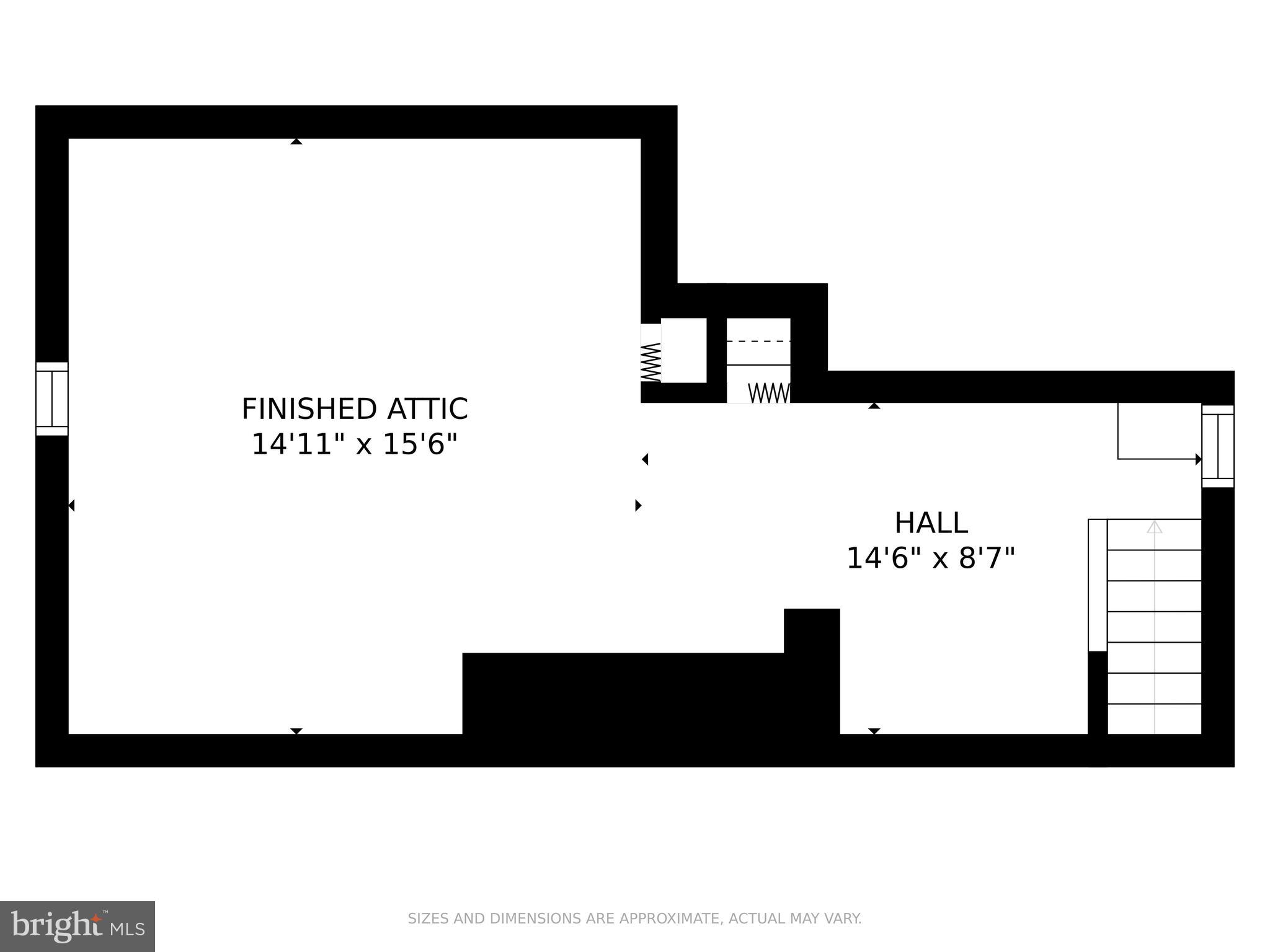 2707 Randolph Road Silver Spring, MD 20902 - Photo 32 of 33 Floor Plan: Upper Level