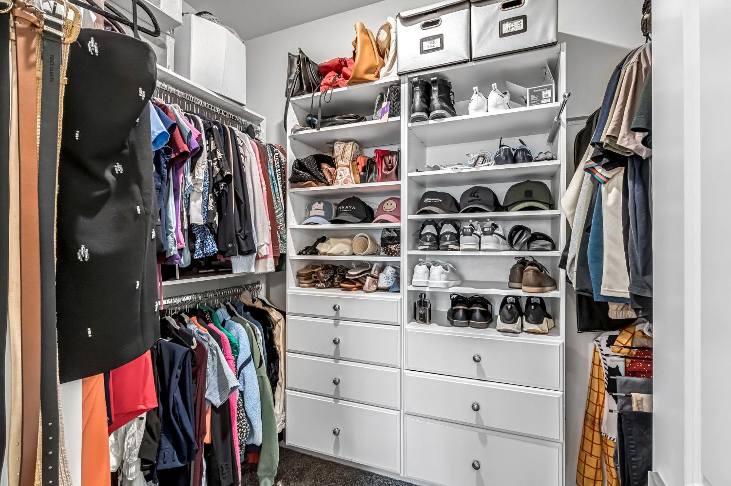968 Pinnacle Drive Madera, CA 93636 - Photo 38 of 39 a view of walk in closet with clothes and shoes