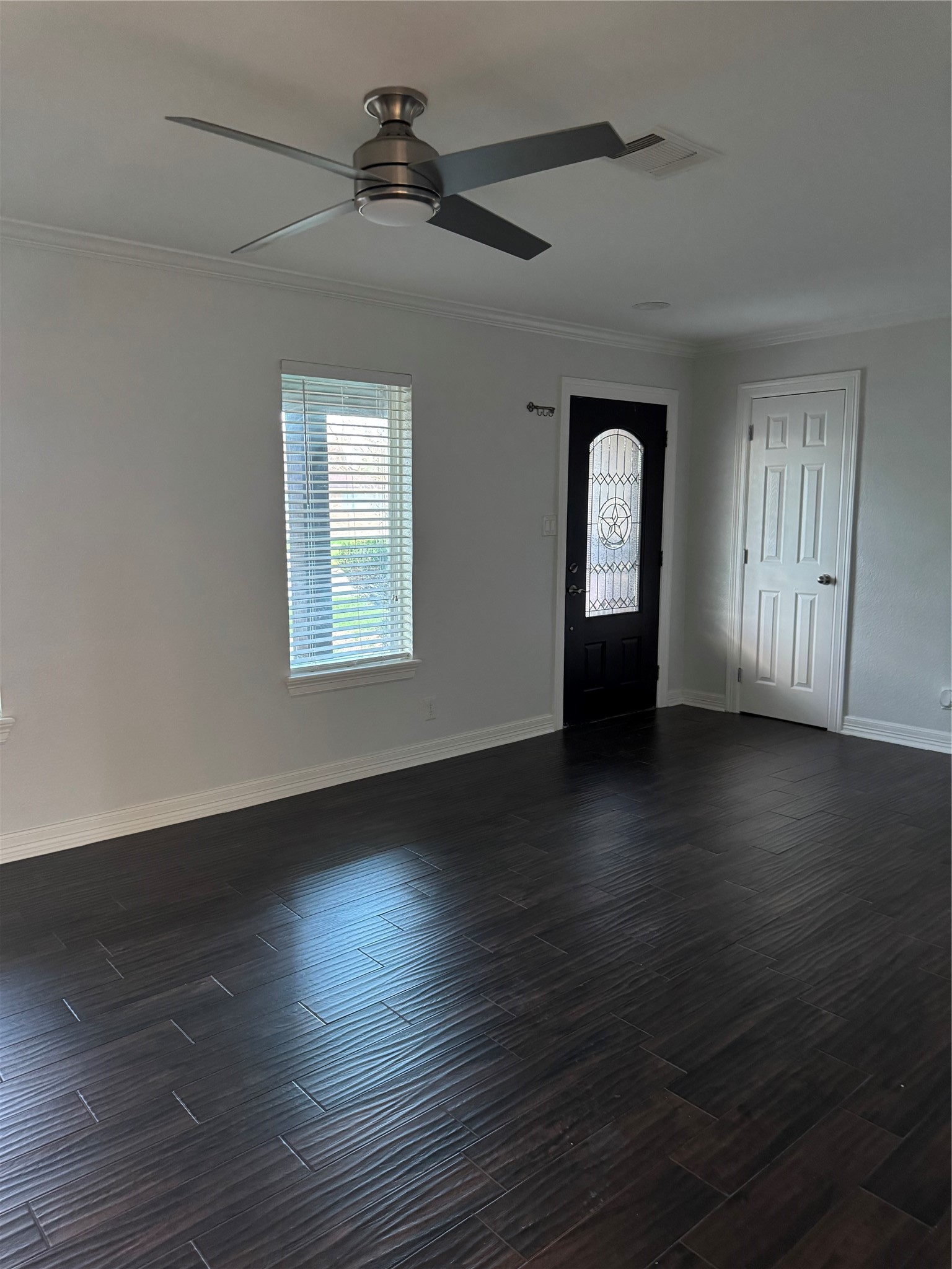 534 Sulphur Street Houston, TX 77034 - Photo 20 of 46 a view of a livingroom with wooden floor and window