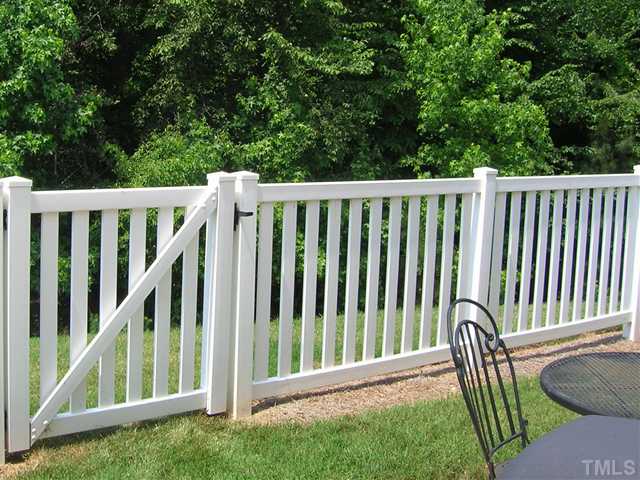 11313 Shadow Elms Lane Raleigh, NC 27614 - Photo 8 of 23 Private & Fenced Patio With Private Wooded View!