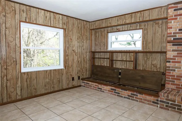 a view of a room with window