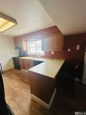 a room with furniture and a table