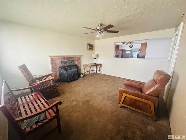 a room with furniture