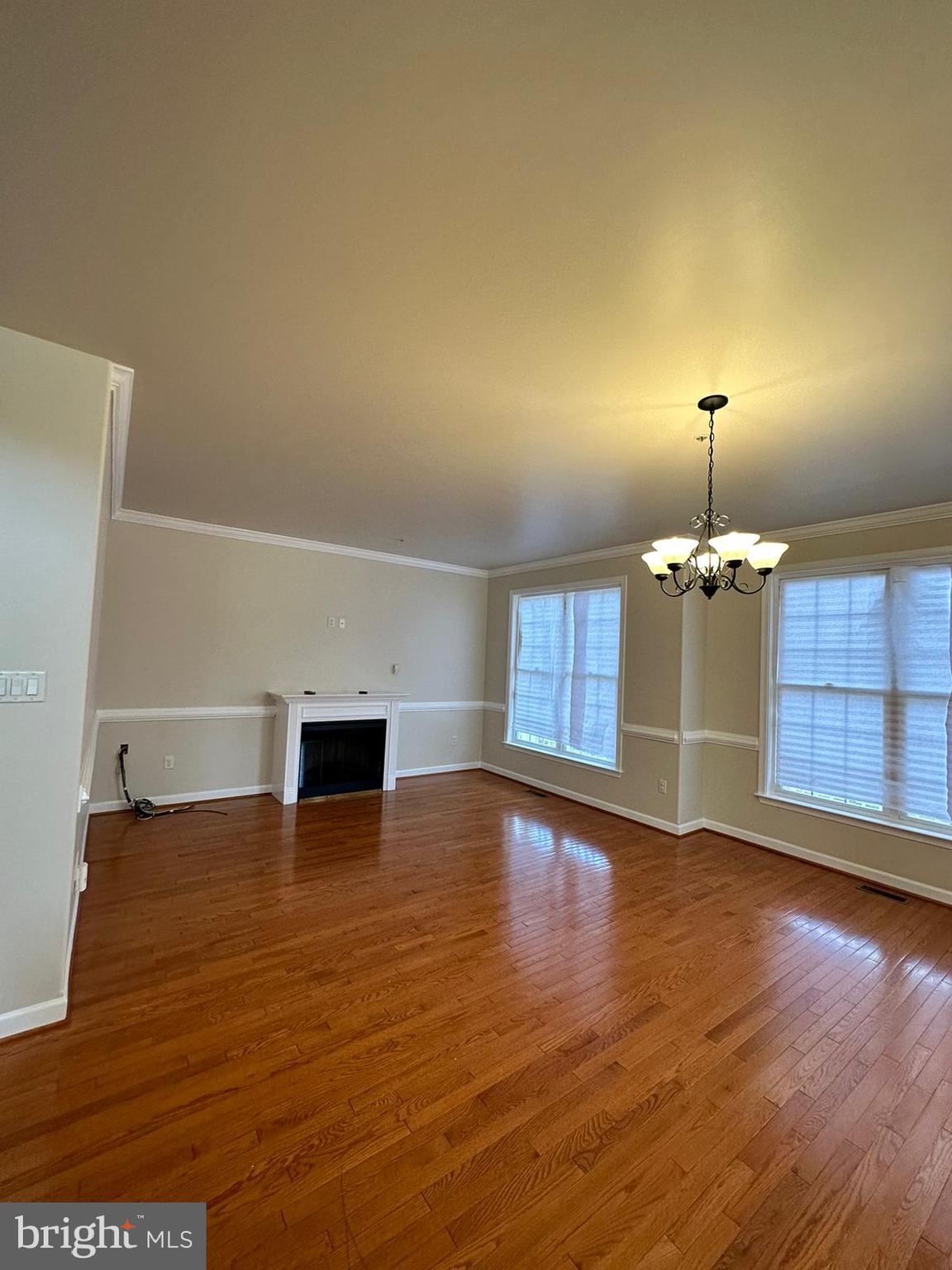 5409 Commerce Row, Unit 49 Bowie, MD 20720 - Photo 11 of 22 a view of a livingroom with a fireplace wooden floor and window