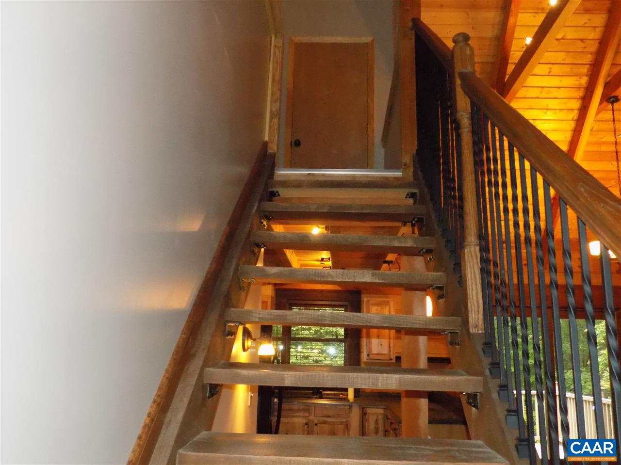 4176 Rising Sun Road Palmyra, VA 22963 - Photo 10 of 26 a view of staircase with a window