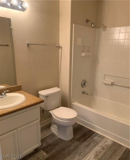 3318 North Decatur Boulevard, Unit 2093 Las Vegas, NV 89130 - Photo 8 of 10 A compact bathroom offers essential amenities for daily routines.