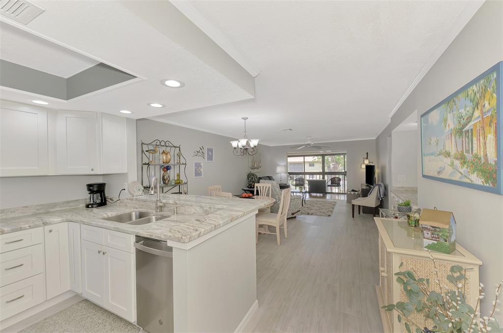 285 Mission Trail West, Unit B Venice, FL 34285 - Photo 21 of 49 a view of a kitchen and dining room