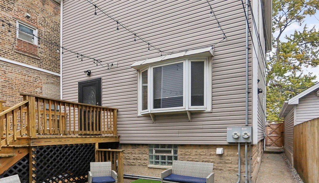 a front view of a house with a balcony