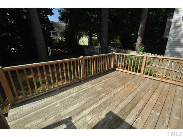 2901 Dahlgreen Road Raleigh, NC 27615 - Photo 14 of 17 a balcony with wooden floor