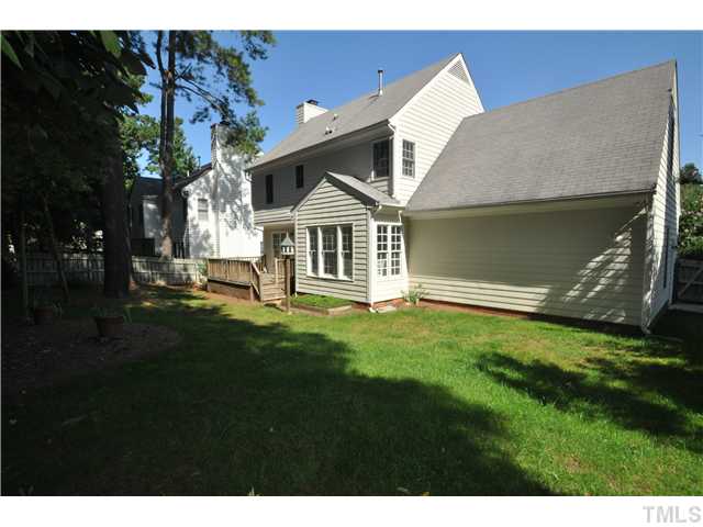2901 Dahlgreen Road Raleigh, NC 27615 - Photo 16 of 17 a front view of a house with a garden