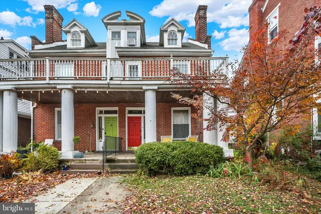 front view of house with a yard