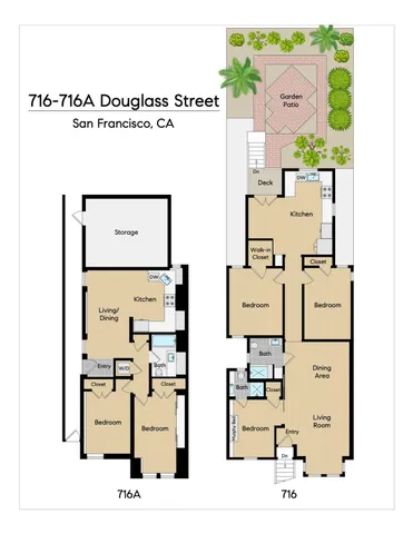 $2,495,000 | 716 Douglass Street, San Francisco, CA 94114
