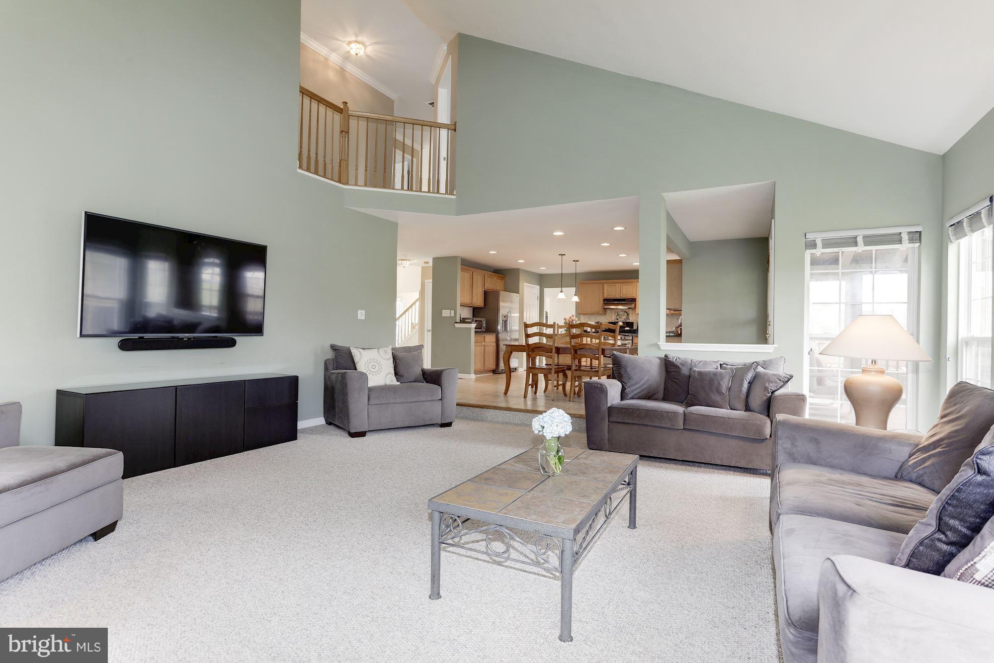 5905 Sandy Ridge Elkridge, MD 21075 - Photo 4 of 30 Family Room opens to upper level.