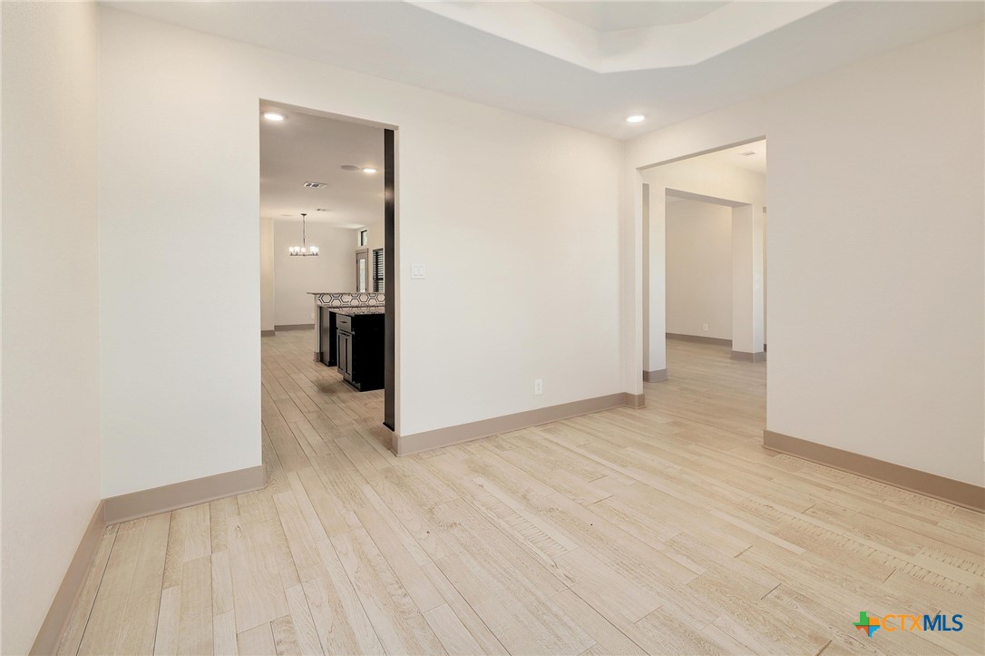 2892 Beulah Boulevard Belton, TX 76513 - Photo 14 of 39 a view of a livingroom with wooden floor and an entrance