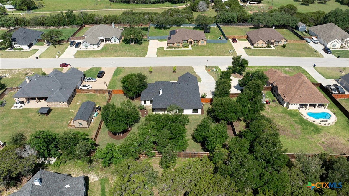 2892 Beulah Boulevard Belton, TX 76513 - Photo 35 of 39 an aerial view of a house with a yard