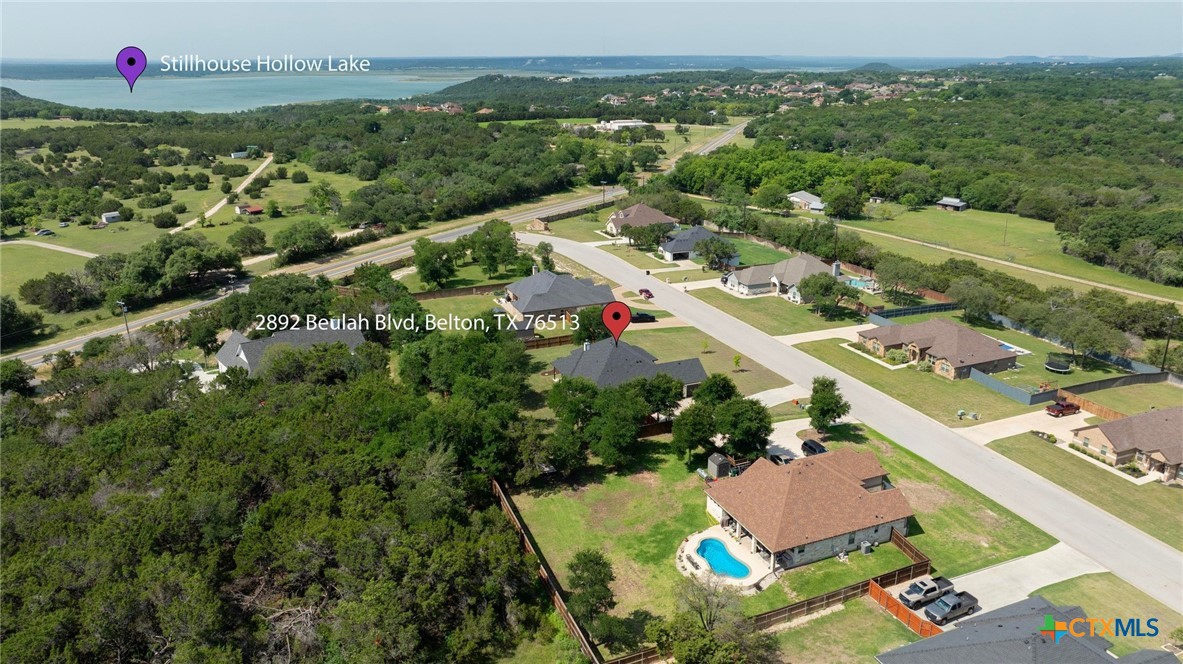 2892 Beulah Boulevard Belton, TX 76513 - Photo 37 of 39 an aerial view of residential houses with outdoor space