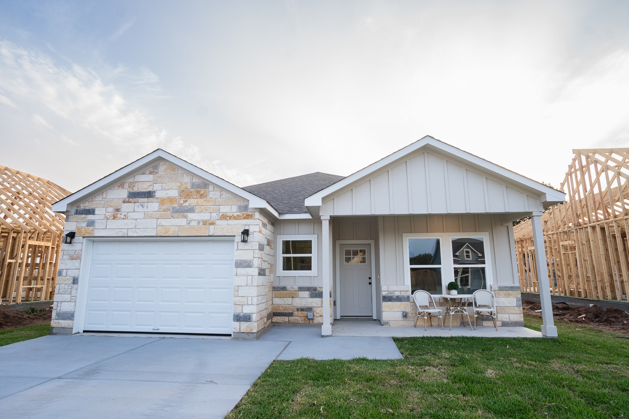 307 String Prairie Way Smithville, TX 78957 - Photo 2 of 34 a view of a house with a yard and patio