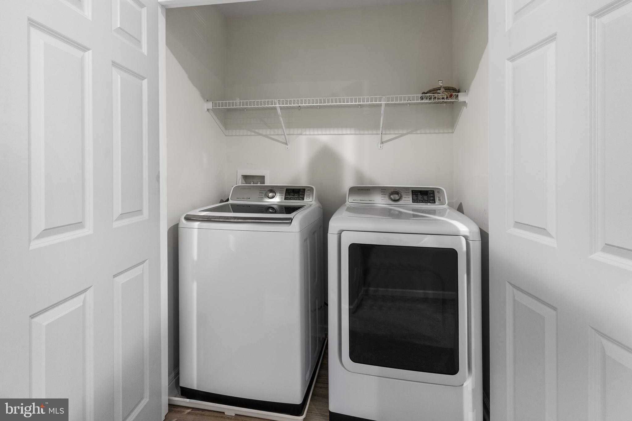 494 Rowan Street Warminster, PA 18974 - Photo 28 of 42 a view of a storage & utility room with washer and dryer